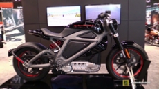 2015 Harley-Davidson LiveWire Electric Bike at 2014 New York Motorcycle Show