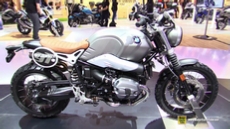 2016 BMW R NineT Scrambler at 2015 EICMA Milan Motorcycle Exhibition