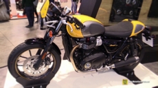 2017 Triumph Street Cup 900 at 2016 EICMA Milan Motorcycle Exhibition